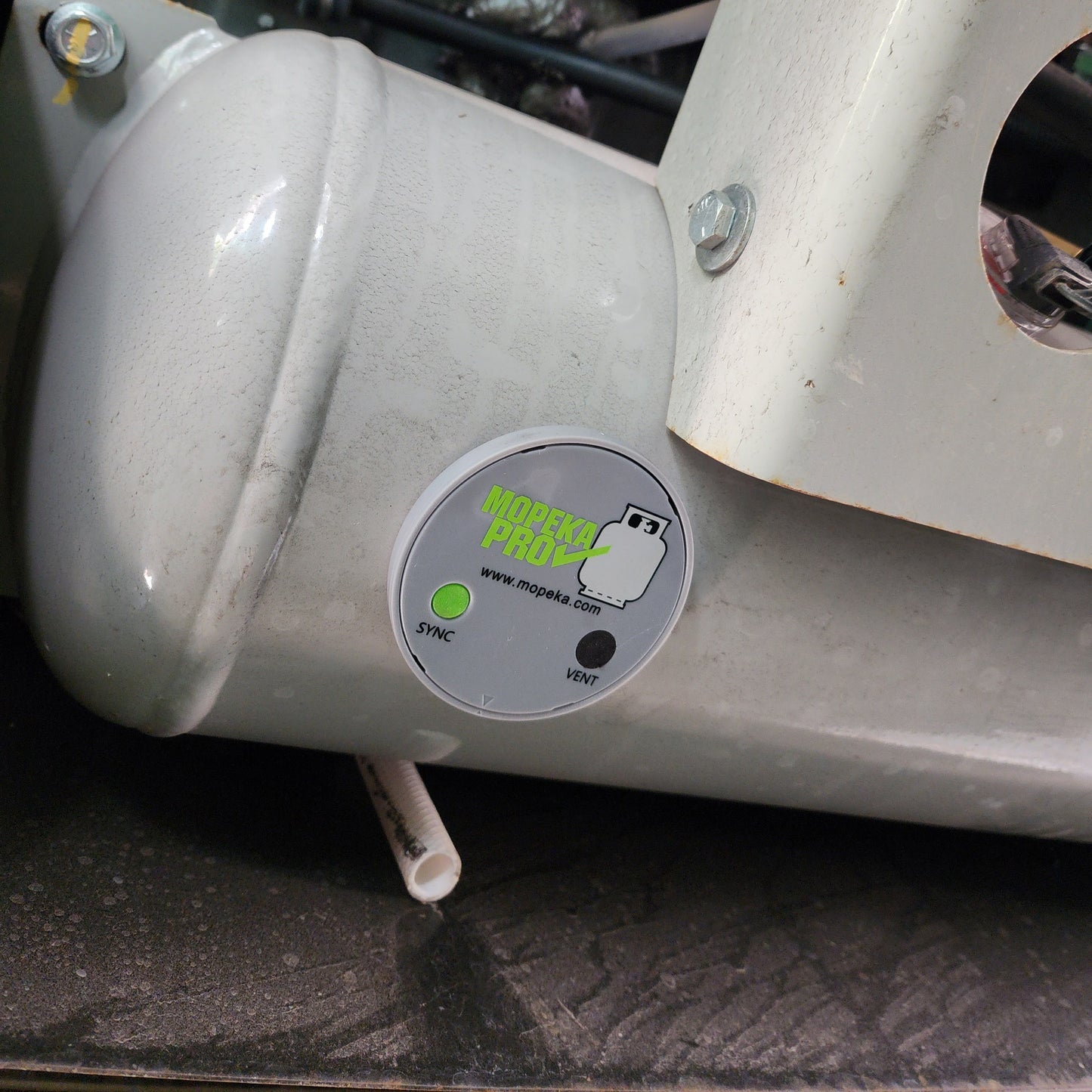 Mopeka propane tank sensor cover (for RV)